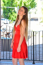 Tall Teen In Red 09