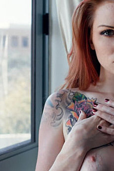 Kemper Teasing With Her Colored Tattoo 00
