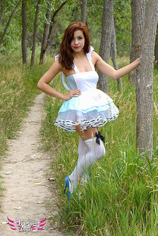 Naughty Alice In Wonderland Strips 01
