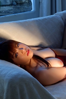 Hot Asian Redhead Maria Takagi Natural Tits
