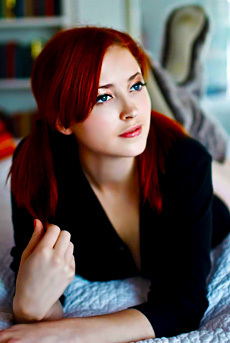 Redhead Hot Babe Luci V
